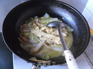干豆腐白菜条的做法步骤：6