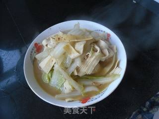 干豆腐白菜条的做法步骤：7