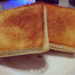 黄油烤吐司的做法步骤：2