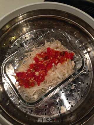 剁椒金针菇的做法步骤：3