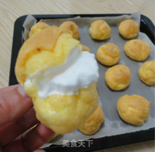 奶油泡芙的做法步骤：9