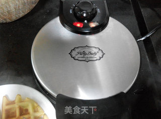 草莓华夫饼的做法步骤：8