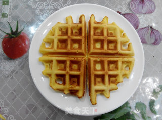 草莓华夫饼的做法步骤：9