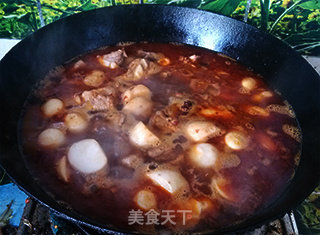 排骨炒芋艿儿的做法步骤：11