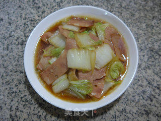 培根炒白菜的做法步骤：11