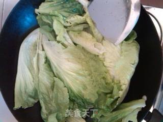 蚝油生菜的做法步骤：4