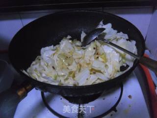辣炒胡萝卜圆白菜的做法步骤：4
