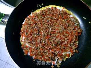 三鲜豆皮家庭版的做法步骤：3
