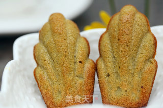 抹茶玛德琳蛋糕的做法步骤：10
