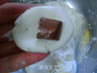 德芙巧克力汤圆的做法步骤：6
