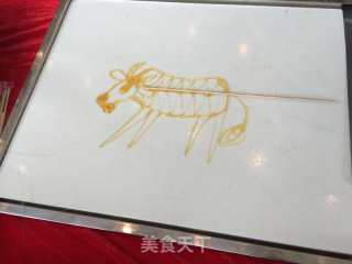 糖画——牛的做法步骤：6