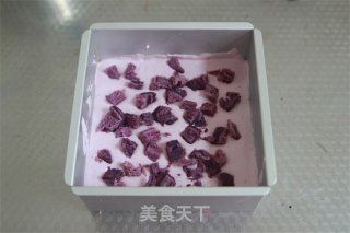 【番茄配方】紫薯冻芝士——妖娆午后的精致选择的做法步骤：13