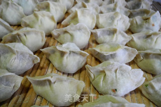 苔菜猪肉水饺的做法步骤：10