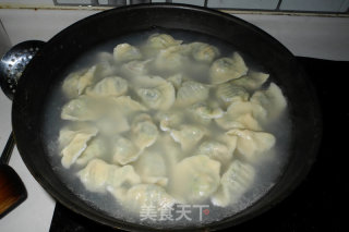 苔菜猪肉水饺的做法步骤：11