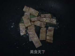 家常豆角培根意面的做法步骤：9