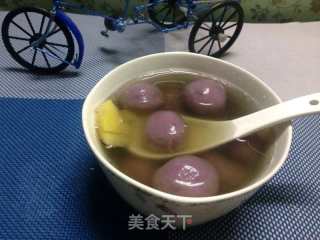 紫薯巧克力汤圆的做法步骤：10