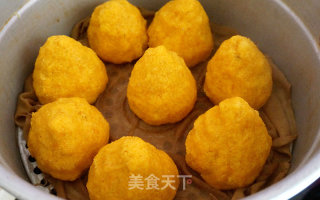 南瓜玉米面窝头的做法步骤：7