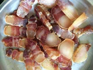 紫淮山荷兰豆炒腊肉的做法步骤：10