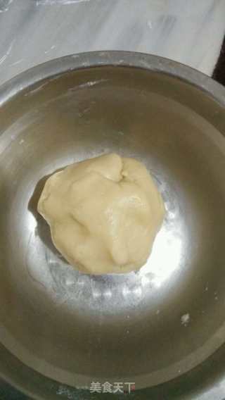 平底锅绿豆饼的做法步骤：5