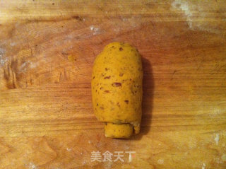 南瓜红豆土司的做法步骤：6