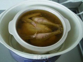 吉祥如意之清炖全鸡的做法步骤：8