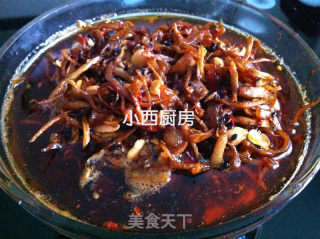 赛鱿鱼——杏鲍菇的浓墨重彩的做法步骤：8