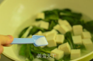 小白菜豆腐汤的做法步骤：8