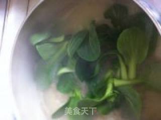 岩米鸡汁菜粥的做法步骤：7