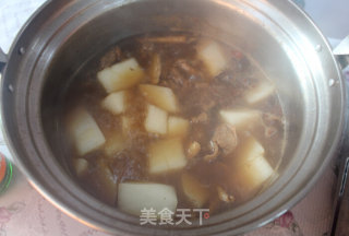 萝卜炖牛腩（家常做法）秋冬大补养生的做法步骤：7