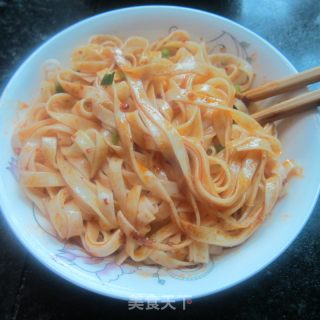 煎面条饼的做法步骤：3
