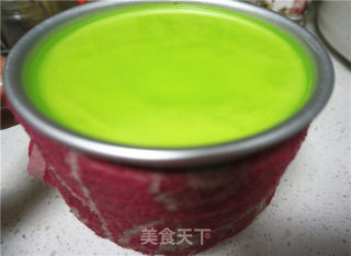 牛奶慕斯（爱在春天）的做法步骤：17
