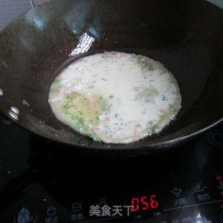香葱香肠锅塌的做法步骤：9