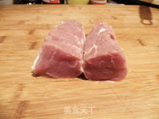 炸里脊肉的做法步骤：2