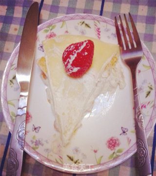 榴芒草莓千层蛋糕的做法步骤：11