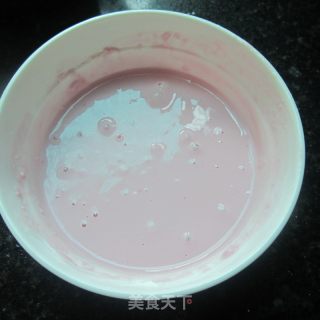 苋菜汁煎饼的做法步骤：4