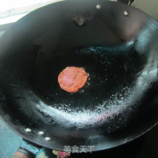 苋菜汁煎饼的做法步骤：6