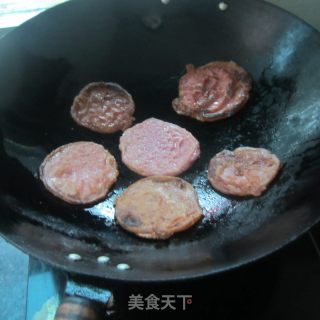苋菜汁煎饼的做法步骤：7