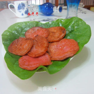 苋菜汁煎饼的做法步骤：8