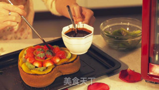 教你如何制作情人节心形威风蛋糕的做法步骤：15