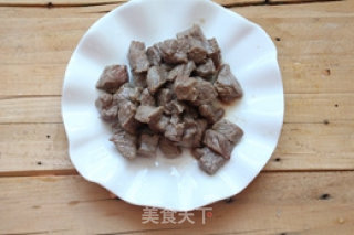 蚝油杏鲍菇牛柳粒的做法步骤：6
