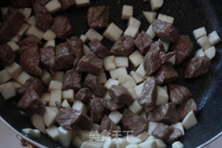 蚝油杏鲍菇牛柳粒的做法步骤：10