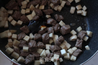 蚝油杏鲍菇牛柳粒的做法步骤：11