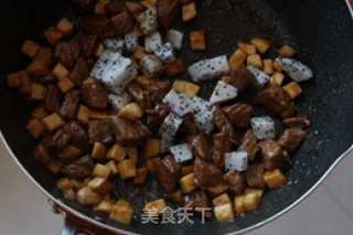 蚝油杏鲍菇牛柳粒的做法步骤：12