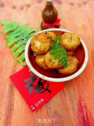 葱香牛肉土豆饼的做法步骤：7