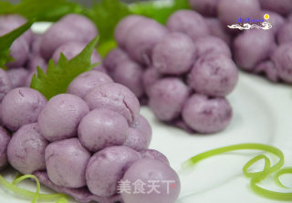 紫薯葡萄包的做法步骤：11