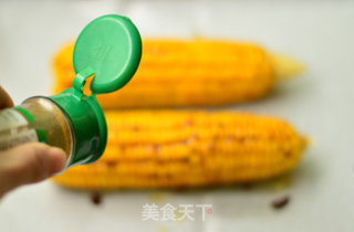 风味烤玉米的做法步骤：6