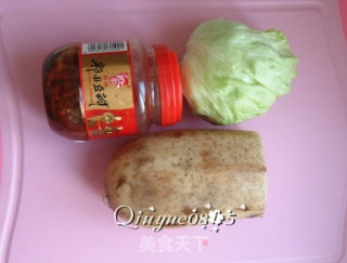 香辣莲藕的做法步骤：1
