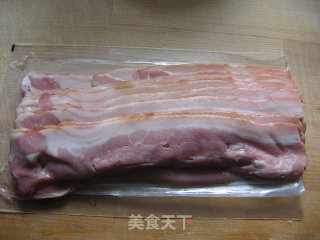 空气炸锅版炸培根的做法步骤：1