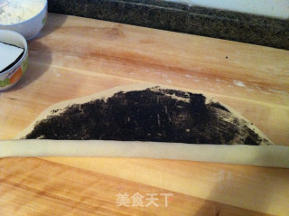 黑芝麻酱烧饼的做法步骤：7