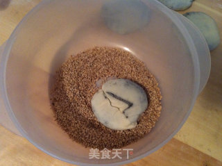 黑芝麻酱烧饼的做法步骤：12